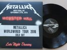 Metallica	Live at Webster Hall New York, NY September 27th, 2016 3LP ONLY 5,000