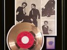 SIMON & GARFUNKEL SOUNDS OF SILENCE 45 RPM GOLD METALIZED RECORD RARE NON RIAA