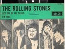 THE ROLLING STONES 45 GET OFF OF MY CLOUD+PS HOLLAND RARE 1965 BLACK LABEL