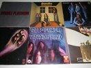 METAL ROCK vinyl/ LPs:  KISS, URIAH HEEP, DEEP PURPLE, STATUS QUO, MEAT LOAF