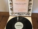 Brahms: Symphony No 3, Klemperer, Columbia SAX 2351 ED1 LP NM