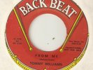 TOMMY WILLIAMS From Me Going Crazy Over You BACKBEAT PROMO  NORTHERN SOUL USA 45