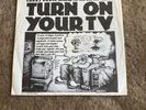Turn On Your Tv Larry Groce Promo Lp R Crumb