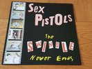Rare Sex Pistols Mint Japanese  DJ Issue single 'The Swindle Never Ends'