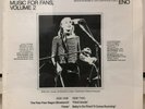 BRIAN ENO MUSIC FOR FANS VOLUME 2 VINYL LP -SEALED- LIVE 1974 AND 1976