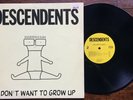 Descendents ?– I Don't Want To Grow Up LP SST Records Black Flag punk hardcore