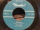 RARE CANADIAN ROCKABILLY 45 CLIFF RIVERS : MARSHA + TRUE LIPS
