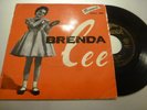 BRENDA LEE  ROCK THE BOP EP 1958  GOLD BRUNSWICK  10 611 FRENCH RARE