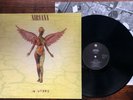 Nirvana - In Utero LP + insert Jesus Lizard Melvins grunge punk PJ Harvey Hole