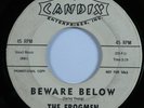 Instrumental Surf 45 FROGMEN Beware Below CANDIX promo HEAR