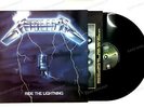 Metallica - Ride The Lightning Europe LP 1989 + Innerbag '