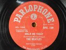 Extremely rare india Beatles 78 rpm gramophone records 