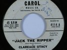 Teen Halloween Rocker 45 CLARENCE STACY Jack the Ripper CAROL HEAR