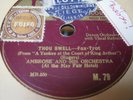 AMBROSE AND HIS ORCH-THOU SWELL--DECCA  MAGENTA  M79---ETAT--V-G