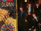 DURAN DURAN SIGNED ALBUM FLAT 5 ORIGINAL MEMBERS + PHOTO MINT [NOT A RE- PRINT]
