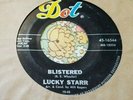 Boss Rockabilly Popcorn Fuzz Stomper 45 Lucky Starr Blistered Dot VG+ HEAR