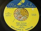 Rare Memphis Rockabilly Bopper 45 The Long Hairs Eight to Five / Go-Go-Go HEAR