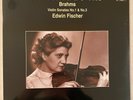BRAHMS Violin Sonatas 1 & 3 GIOCONDA DE VITO Edwin Fischer 180 gram SEALED LP