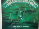 Vinyle 33 Tours Metallica Ride The Lightning Pochette Verte