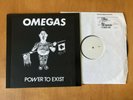 OMEGAS - Power To Exist LP TEST PRESS 15 MADE career suicide bad brains hoagie