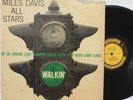 Miles Davis LP “Walkin”   Prestige 7076   W.50th, DG, RVG   Horace Silver