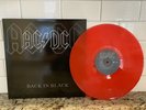 AC/DC - BACK IN BLACK - BRAND NEW 180G RED COLORED VINYL LP RECORD