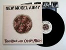 NEW MODEL ARMY - THUNDER AND CONSOLATION LP VINYL EX+/NM UK 1st Press Album Rare