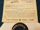 THE BEATLES PLEASE PLEASE ME con scritta IN PREPARAZIONE  PARLOPHON qmsp piccolo