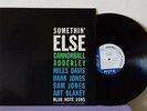 Cannonball Adderley Somethin' else w.M.Davis Blue Note (Japan) Toshiba w.insert