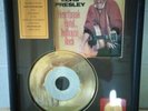 ELVIS PRESLEY Heartbreak Hotel Jailhouse Rock 24KT Gold Plated Record 1956