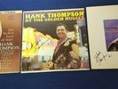 3 Hank Thompson Autographed Albums 33 RPM
