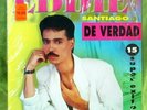 Rare 1991 Salsa LP: Eddie Santiago - De Verdad: 15 Super Exitos