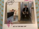 Slaves - Acts of Fear and Love SIGNED 2018 rock punk vinyl LP