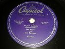 LES BAXTER & THE BOMBERS : EARTH ANGEL / HAPPY BABY.  Canada. 78.rpm (1955)