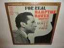 RARE HAMPTON HAWES QUARTET - For Real . LP . 1968 Contemporary . HARD BOP JAZZ