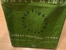 Simple Minds Street Fighting Years  Bag With Promo Vinyl Box Set 45 7