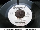 LEWIS CLARK promo 'Dog' in-demand 100mph ORIGINAL Northern Soul 45