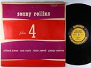 Sonny Rollins - Plus Four LP - Prestige - PRLP 7038 Mono DG RVG 446 W 50th