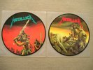 2 x Picture LP Vinyl   Metallica  Masters of Evil