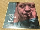 LESTER YOUNG In Paris VERVE original mono lp excellent++