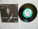 Disque SP 45 Tours de Johnny Hallyday 