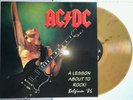 AC/DC, A LESSON ABOUT TO ROCK (LIVE IN BELGIUM '86), YELLOW SPLATTER VINYL, LP