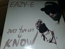 Eazy-E Just Tah Let U Know Vinyl Lp Single