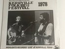 Kerrville Folk Festival 1978 LP SEALED Joe Ely Guy Clark