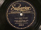 JAZZ STATE STREET RAMBLERS Wild Man Stomp / Georgia Grind SUPERIOR 2648