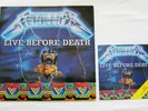 Metallica Live Before Death Bootleg w Mustaine Black Vinyl 2 LP 7