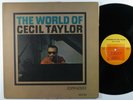CECIL TAYLOR The World Of Cecil Taylor CANDID LP VG+ mono