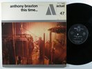 ANTHONY BRAXTON This Time... ACTUEL LP france gatefold