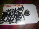 The Misfits LP V/A VIOLENT WORLD (A tribute to) CAROLINE REC Black vinyl insert