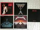 5 LPs: Metallica / Scorpions / Sammy Hagar / Motley Crue / Triumph